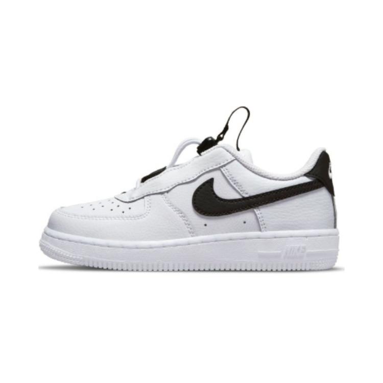 (PS) Nike Force 1 Toggle 'White Black'