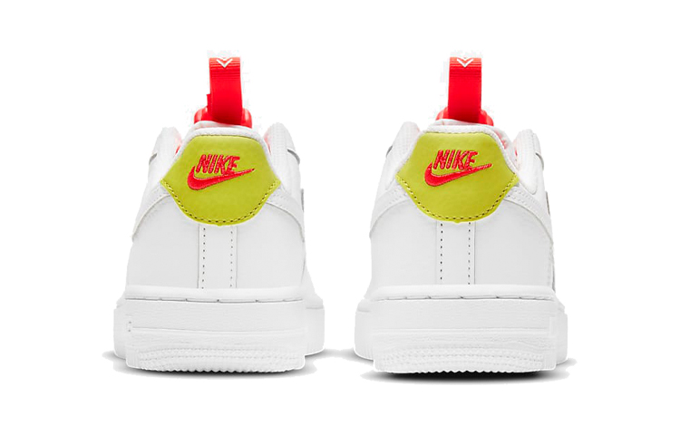 (PS) Nike Force 1 Toggle 'White Bright Crimson' 圖 5