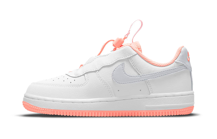 (PS) Nike Force 1 Toggle 'White Crimson Bliss'