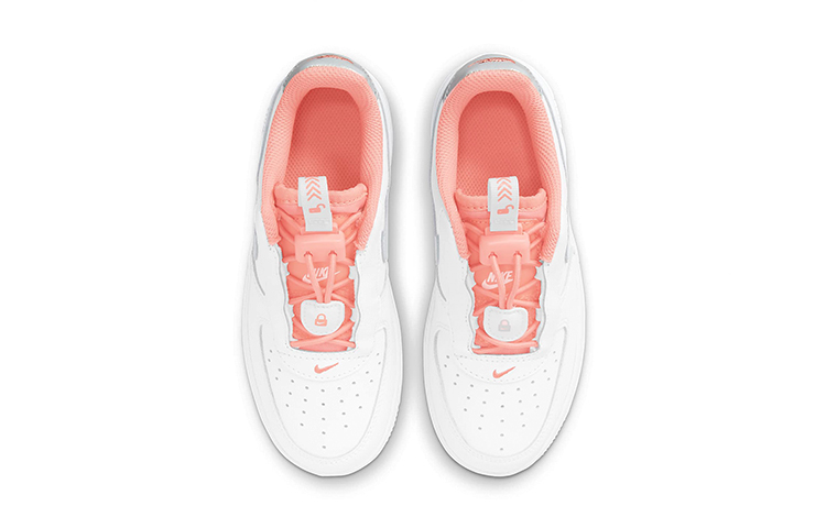 (PS) Nike Force 1 Toggle 'White Crimson Bliss' 圖 4