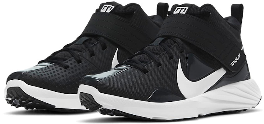 (PS) Nike Force Trout 7 Turf 'Hitam Putih' DC9217-002 Lookbook (PS) Nike Force Trout 7 Turf 'Hitam Putih' DC9217-002