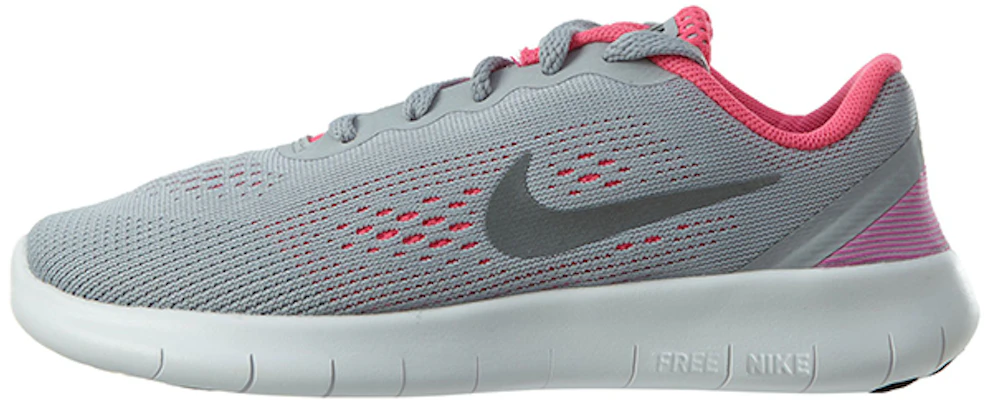 (PS) Nike Free RN Low-Top Grau/Rosa Sneakers 833994-001 Buy (PS) Nike Free RN Low-Top Grau/Rosa Sneakers 833994-001
