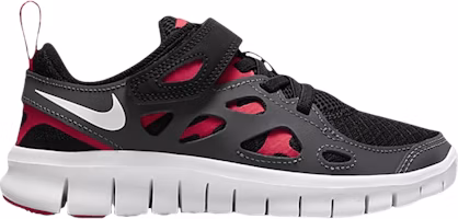 (Preschool) Nike Free Run 2 'Black Siren Red' DA2689-002 (Preschool) Nike Free Run 2 'Black Siren Red' DA2689-002
