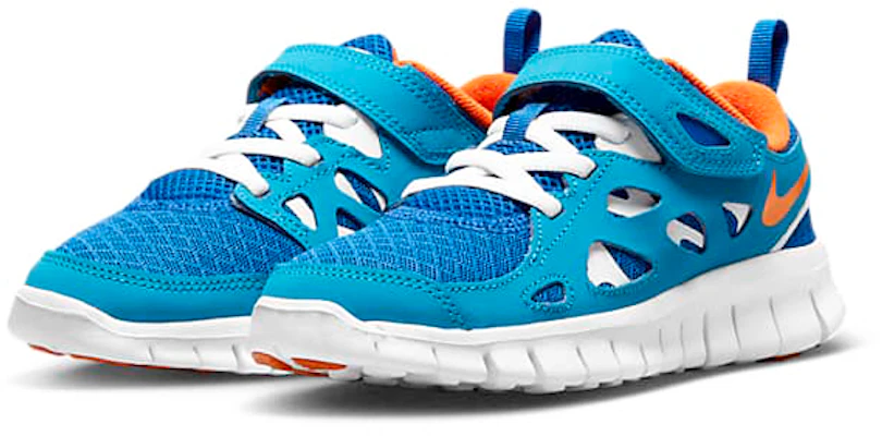 (PS) Nike Free Run 2 'Biru Laser Jingga Keselamatan' DA2689-400 Lookbook (PS) Nike Free Run 2 'Biru Laser Jingga Keselamatan' DA2689-400