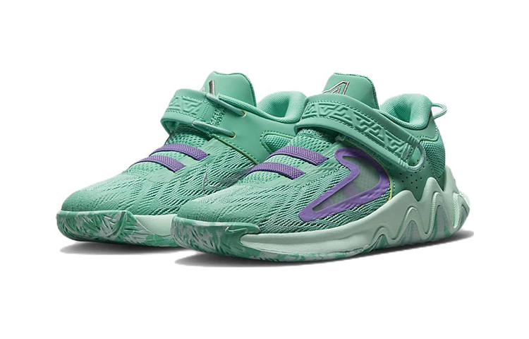 Lookbook （幼童）Nike Giannis Immortality 2 霜薄荷紫 DQ1942-300