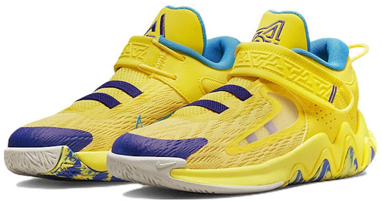 (Preschool) Nike Giannis Immortality 2 'Yellow Strike Laser Blue' DQ1942-700 Lookbook (Preschool) Nike Giannis Immortality 2 'Yellow Strike Laser Blue' DQ1942-700
