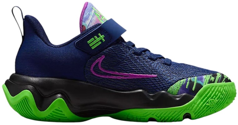 (PS) Nike Giannis Immortality 4 'Azul Espacial Verde Impacto Morado Brillante Negro' II0660-400 Details for (PS) Nike Giannis Immortality 4 'Azul Espacial Verde Impacto Morado Brillante Negro' II0660-400