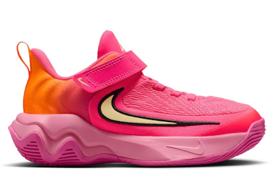 (Preschool) Nike Giannis Immortality 4 Hyper Pink Total Orange