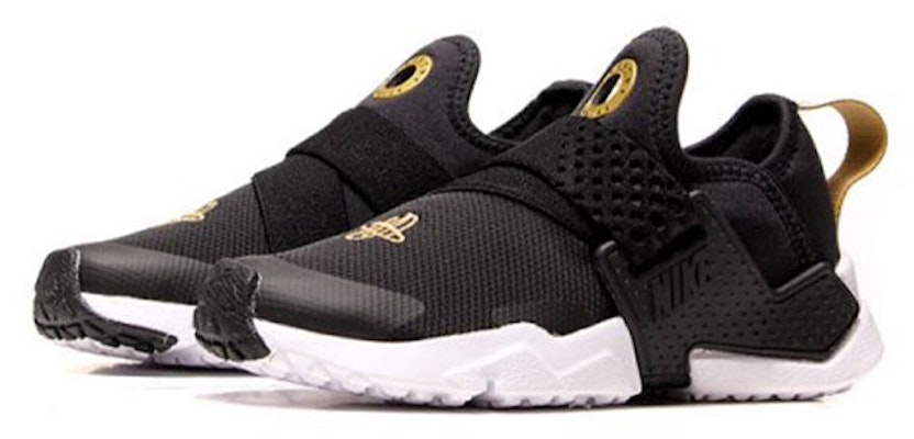 (Preschool) Nike Huarache Extreme Sport Shoes Black/Gold AH7826-007 Lookbook (Preschool) Nike Huarache Extreme Sport Shoes Black/Gold AH7826-007