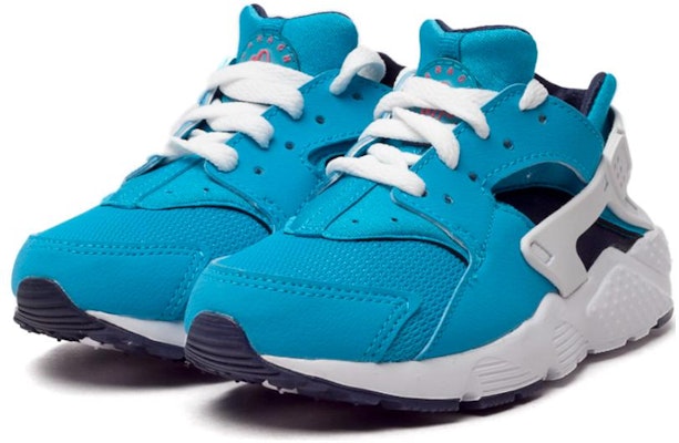 中童 Nike Huarache Run PS 減震防滑 低筒 跑步鞋 藍色 Lookbook 中童 Nike Huarache Run PS 減震防滑 低筒 跑步鞋 藍色