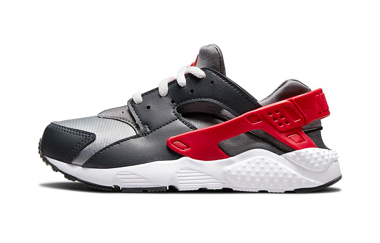 Buy (PS) Nike Huarache Run 'Gris Humo Oscuro Rojo Universitario' 704949-041