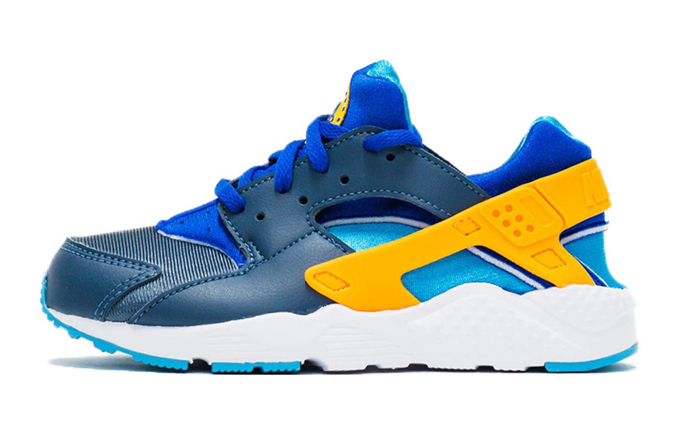 Buy (Preschool) Nike Huarache Run 'Diffused Blue Laser Orange' 704949-422