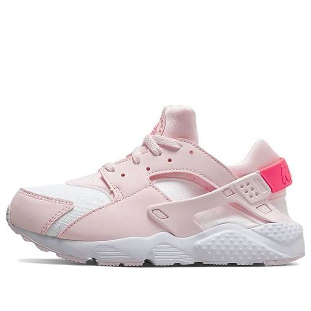 Buy (PS) 耐克Huarache Run 粉白配色 704949-608