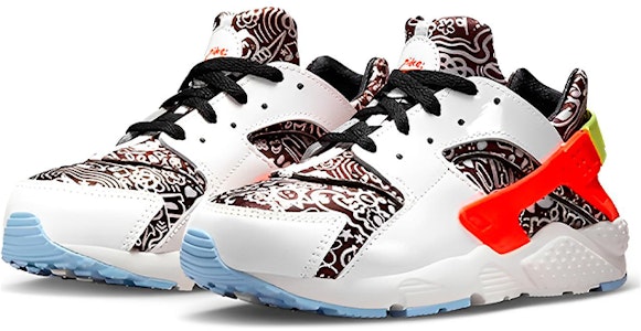 (PS) Nike Huarache 'Putih Merah Hitam' DV2270-100 Lookbook (PS) Nike Huarache 'Putih Merah Hitam' DV2270-100