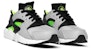 (PS) Nike Huarache Run 'Kelabu Serigala Hijau Elektrik' 704949-015