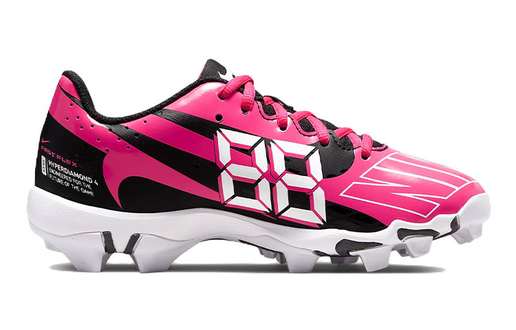 Order (PS) Nike Hyperdiamond 4 Keystone GG ''Zwart Hyper Roze'' CZ5919-001