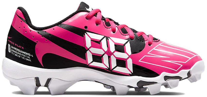 (PS) Nike Hyperdiamond 4 Keystone GG ''Zwart Hyper Roze'' CZ5919-001 Order (PS) Nike Hyperdiamond 4 Keystone GG ''Zwart Hyper Roze'' CZ5919-001