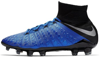(Youth) Nike Hypervenom 3 Elite DF FG 'Racer Blue' AJ3791-400 (Youth) Nike Hypervenom 3 Elite DF FG 'Racer Blue' AJ3791-400
