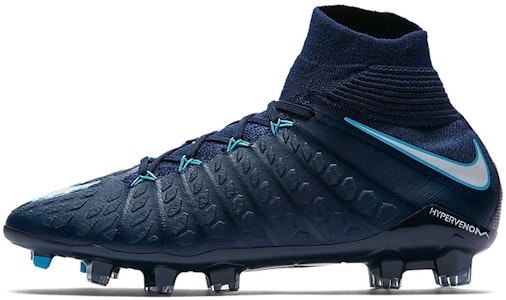 兒童 Nike JR Hypervenom Phantom 3 DF FG 硬場地足球鞋 深藍色 Buy 兒童 Nike JR Hypervenom Phantom 3 DF FG 硬場地足球鞋 深藍色