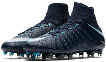 兒童 Nike JR Hypervenom Phantom 3 DF FG 硬場地足球鞋 深藍色 Lookbook 兒童 Nike JR Hypervenom Phantom 3 DF FG 硬場地足球鞋 深藍色