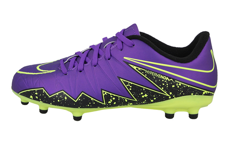 Buy 兒童 Nike Hypervenom Phelon 2 JR FG 硬地 低筒 足球鞋 紫綠