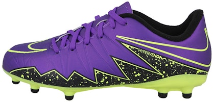 (Preschool) Nike Hypervenom Phelon 2 FG 'Purple Green' 744943-550 (Preschool) Nike Hypervenom Phelon 2 FG 'Purple Green' 744943-550