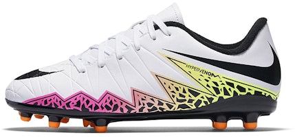 (Preschool) Nike Hypervenom Phelon 2 FG Junior 'White Black' 744943-108 (Preschool) Nike Hypervenom Phelon 2 FG Junior 'White Black' 744943-108