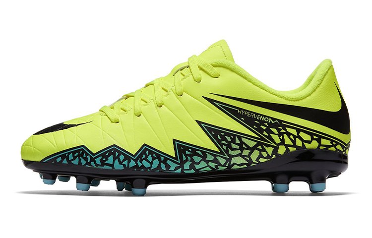 (PS) Nike Hypervenom Phelon 2 JR FG 'Green Black'
