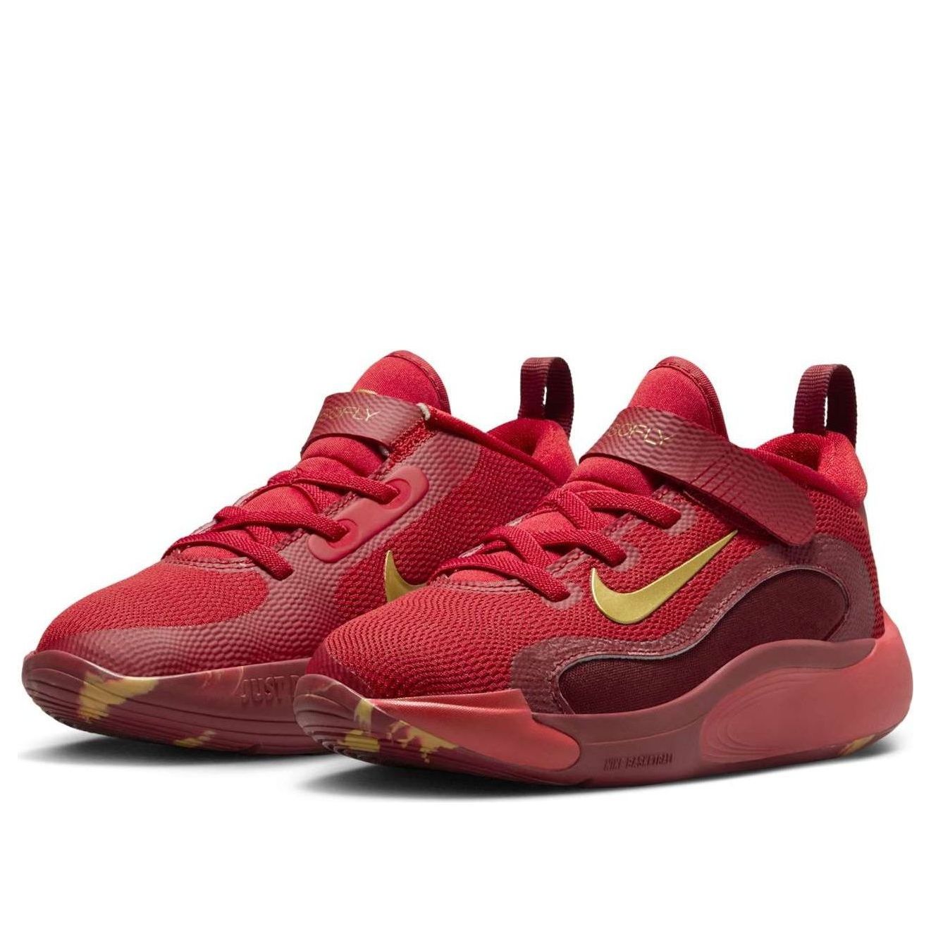 Lookbook (PS) Nike IsoFly ''Gym Red Metallic Gold'' Merah Emas Metalik FZ7297-600