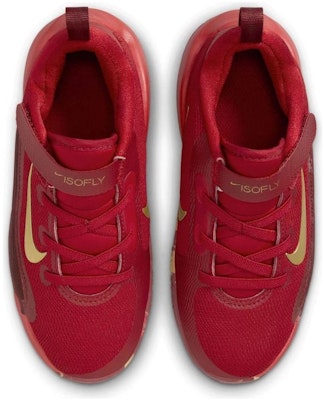 (JR) Nike IsoFly 'Rojo Gimnasio Oro Metálico' FZ7297-600 Shop (JR) Nike IsoFly 'Rojo Gimnasio Oro Metálico' FZ7297-600