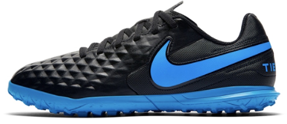 (Youth) Nike Jr. Legend 8 Club TF Turf 'Black Blue' AT5883-004 Buy (Youth) Nike Jr. Legend 8 Club TF Turf 'Black Blue' AT5883-004