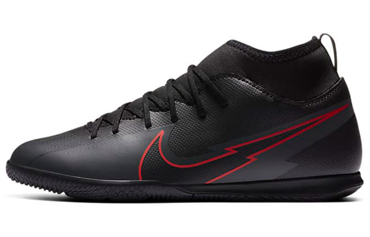 Buy (PS) Nike Jr. Mercurial Superfly 7 Club IC Indoor Court 'Hitam Merah' AT8153-060