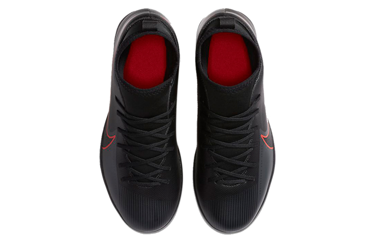 Shop (PS) Nike Jr. Mercurial Superfly 7 Club TF Turf 'Negro Rojo' AT8156-060