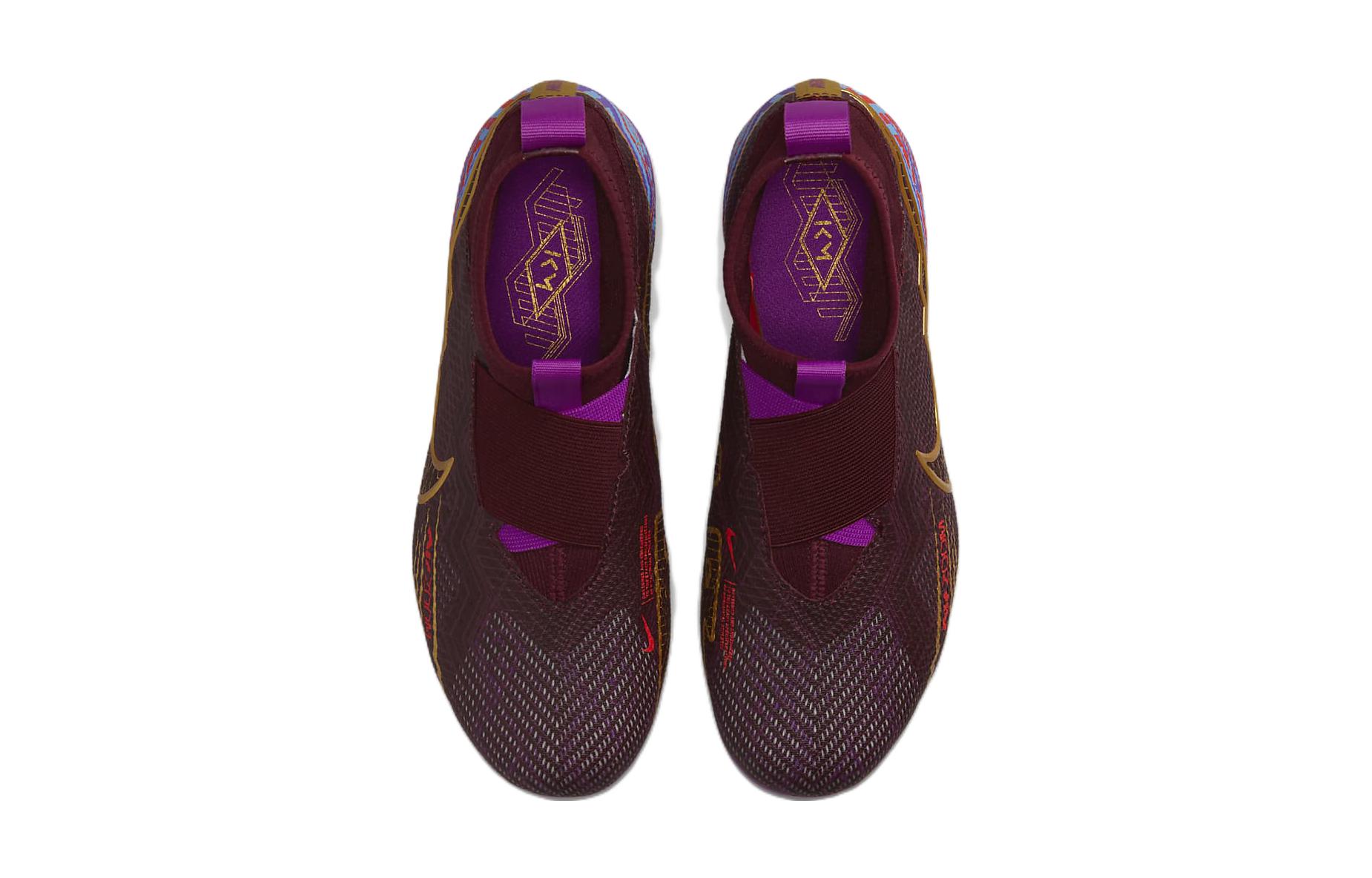 (PS) Nike Jr. Mercurial Superfly 9 Pro KM FG/MG 'Burgundy Assassin' 圖 4