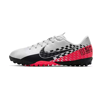 (PS) Nike Jr. Mercurial Vapor 13 Academy Neymar Jr. TF Turf 'Silver Black Red'