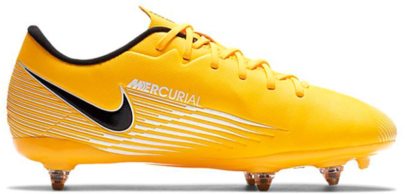 (Youth) Nike Jr. Mercurial Vapor 13 Academy SG Soft Ground 'Black Yellow' AT8126-801 Order (Youth) Nike Jr. Mercurial Vapor 13 Academy SG Soft Ground 'Black Yellow' AT8126-801