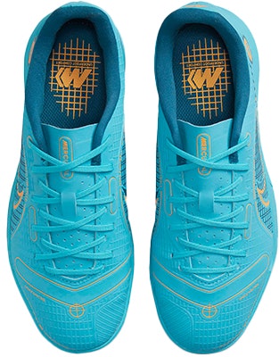 兒童 Nike JR. Mercurial Vapor 14 刺客 14 Academy IC 室內足球鞋 藍色 Shop 兒童 Nike JR. Mercurial Vapor 14 刺客 14 Academy IC 室內足球鞋 藍色