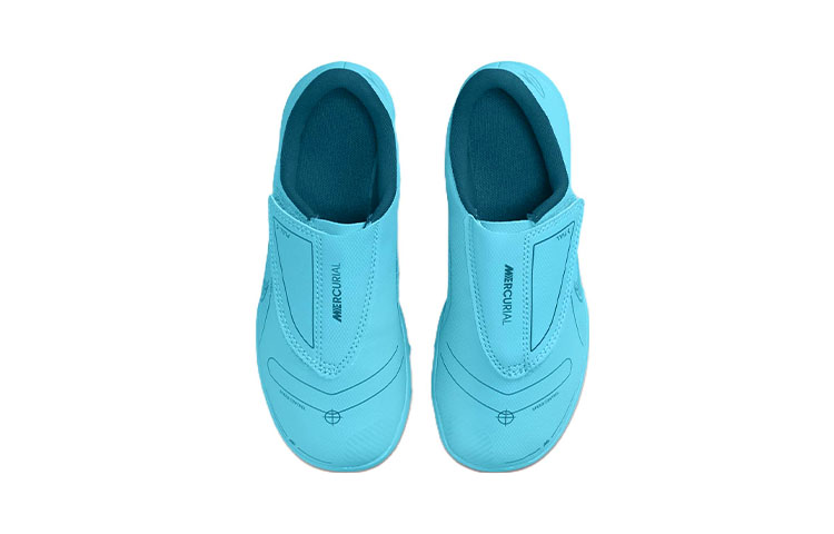 Shop (PS) ナイキ ジュニア マーキュリアル ヴェイパー 14 クラブ TF ブルー DJ2902-484