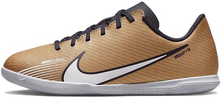 (Preschool) Nike Jr. Mercurial Vapor 15 Club IC 'Metallic Gold' DR6051-810 (Preschool) Nike Jr. Mercurial Vapor 15 Club IC 'Metallic Gold' DR6051-810
