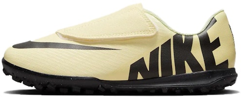 (Preschool) Nike Jr. Mercurial Vapor 15 Club TF Low 'Lemonade Black' DJ5966-700 (Preschool) Nike Jr. Mercurial Vapor 15 Club TF Low 'Lemonade Black' DJ5966-700