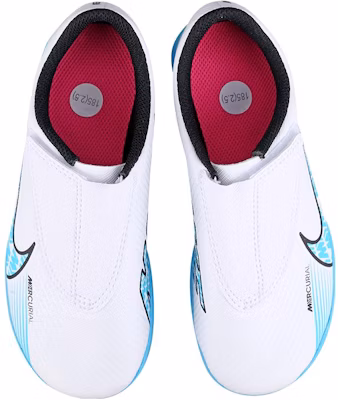 (Preschool) Nike Jr. Mercurial Vapor 15 Club Turf Football Shoes 'White Baltic Blue' DJ5966-146 Shop (Preschool) Nike Jr. Mercurial Vapor 15 Club Turf Football Shoes 'White Baltic Blue' DJ5966-146