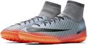 Lookbook 兒童 Nike Jr. MercurialX Victory 6 Dynamic Fit CR7 TF 低幫襪套足球鞋 藍橙色