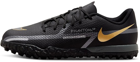 (Preschool) Nike Jr. Phantom GT2 Academy TF 'Black Gold' DC0817-007 (Preschool) Nike Jr. Phantom GT2 Academy TF 'Black Gold' DC0817-007