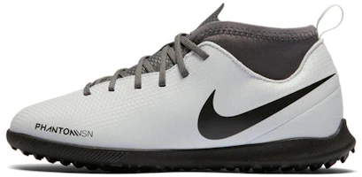 (Preschool) Nike Jr. Phantom Vision Club DF TF Turf 'Gray Black White' AO3294-060 (Preschool) Nike Jr. Phantom Vision Club DF TF Turf 'Gray Black White' AO3294-060