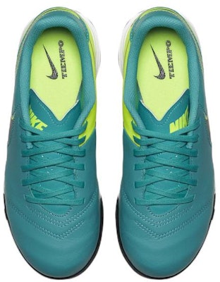兒童 Nike Jr. TiempoX Legend 6 TF 草地足球鞋 青綠色 Lookbook 兒童 Nike Jr. TiempoX Legend 6 TF 草地足球鞋 青綠色