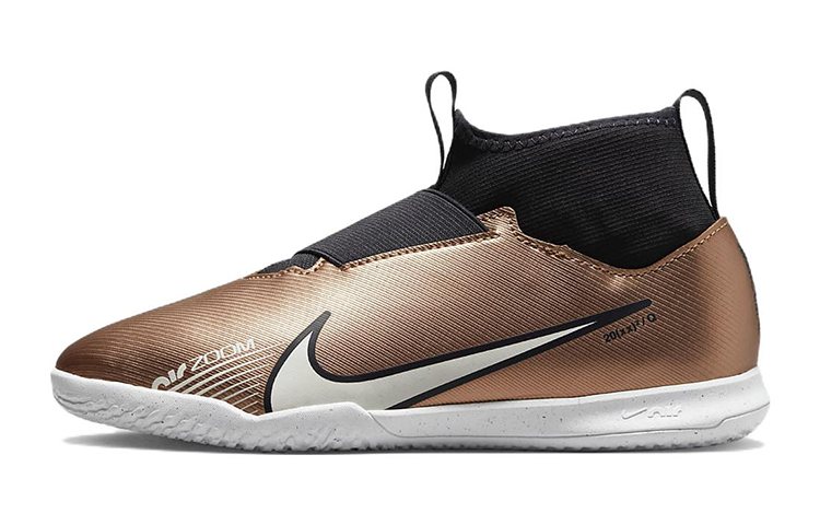 (Preschool) Nike Jr. Zoom Mercurial Superfly 9 Academy IC 'Gold Black' DR6050-810