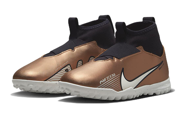 (PS) Nike Jr. Zoom Mercurial Superfly 9 Academy TF 'Metallic Gold Black' 圖 3