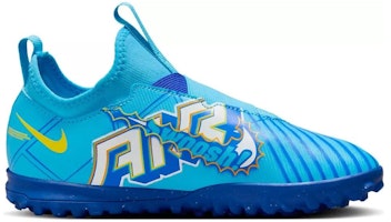 兒童 Nike JR ZOOM VAPOR 15 ACADEMY KM TF 人造草坪 抗震耐磨 低筒 足球鞋 藍色 Order 兒童 Nike JR ZOOM VAPOR 15 ACADEMY KM TF 人造草坪 抗震耐磨 低筒 足球鞋 藍色