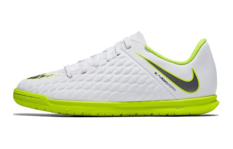 (Preschool) Nike JR Hypervenom PhantomX 3 Club IC 'White Green' AJ3789-107
