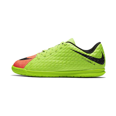 (PS) Nike JR Hypervenomx Phade 3 IC 'Green Orange'